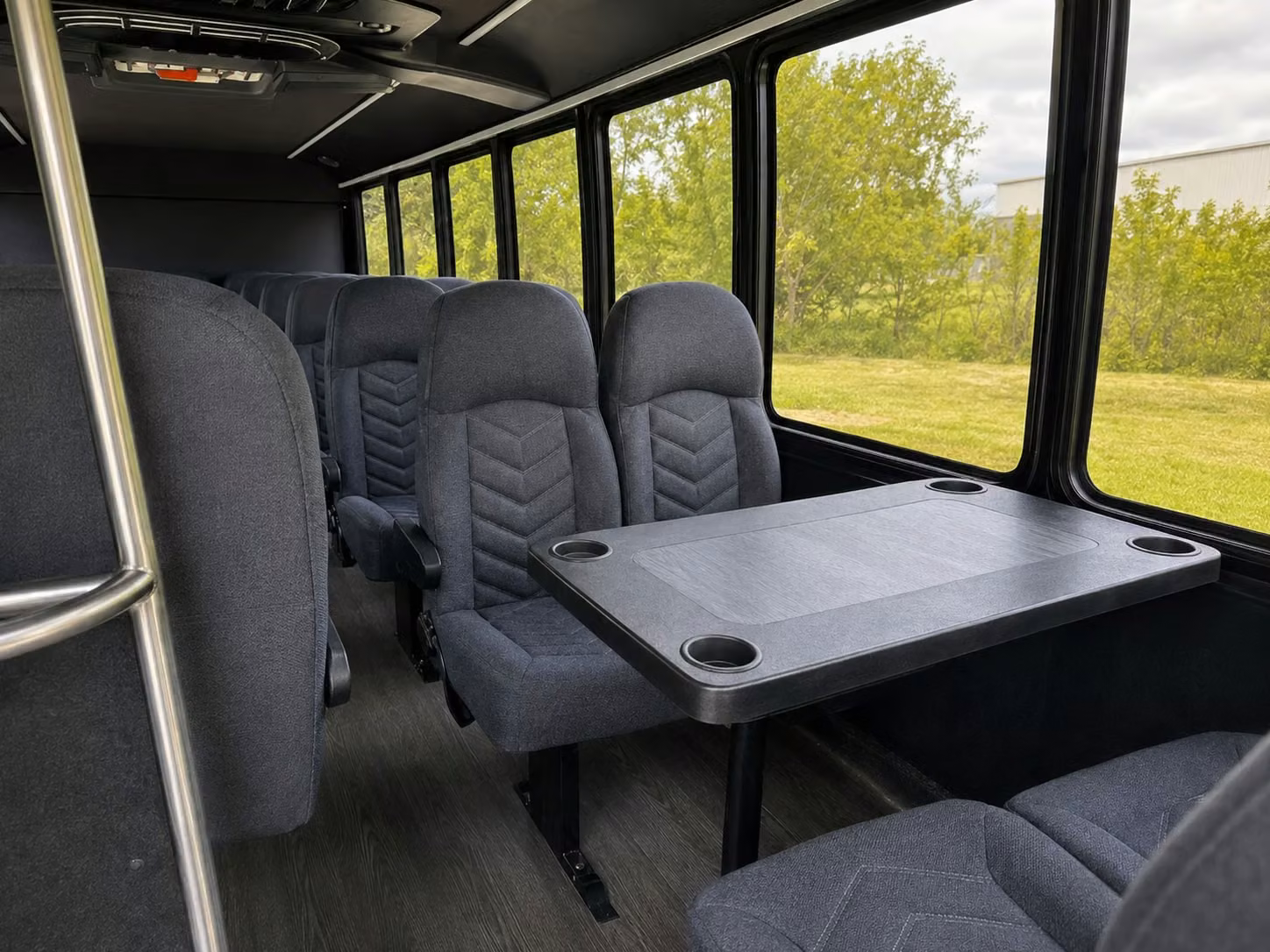 20 passenger minibus inside